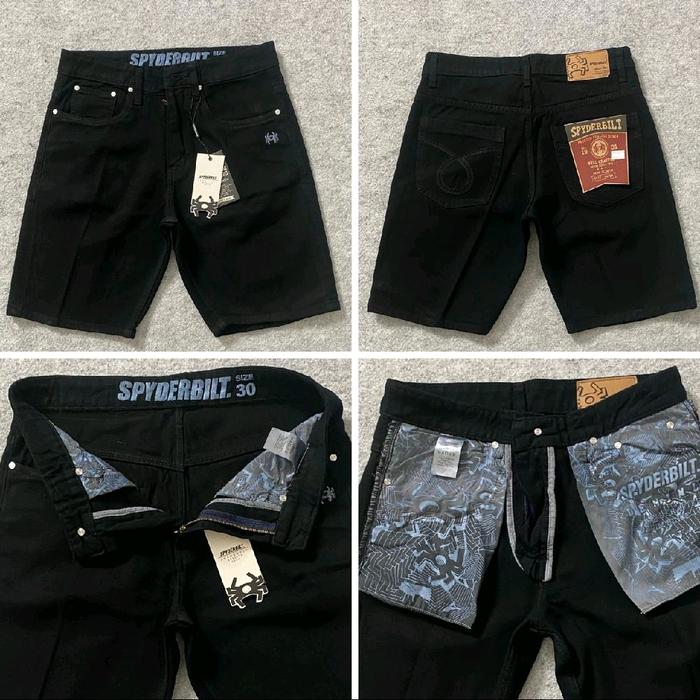 ( Po32A ) CELANA JEANS PENDEK SPYDERBILT PLANET SURF