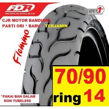 Ban Depan Motor Beat Fino Mio Sporty J FDR Flemmo 70/90 ring 14