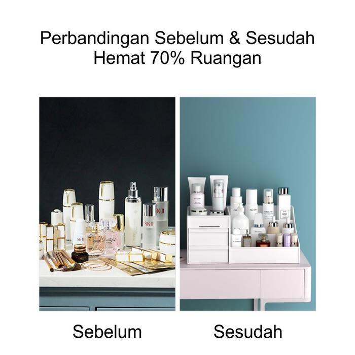 TEMPAT MAKEUP LACI RAK KOSMETIK KOTAK TEMPAT MAKEUP