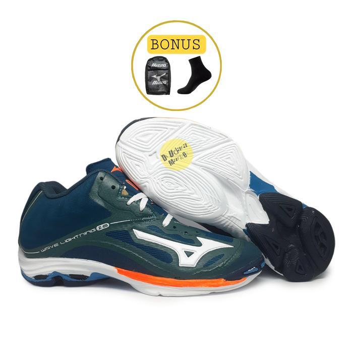Sepatu Voli Mizuno Wave Lightning Z6 Mid / Sepatu Volly Mizuno Z6 Mid