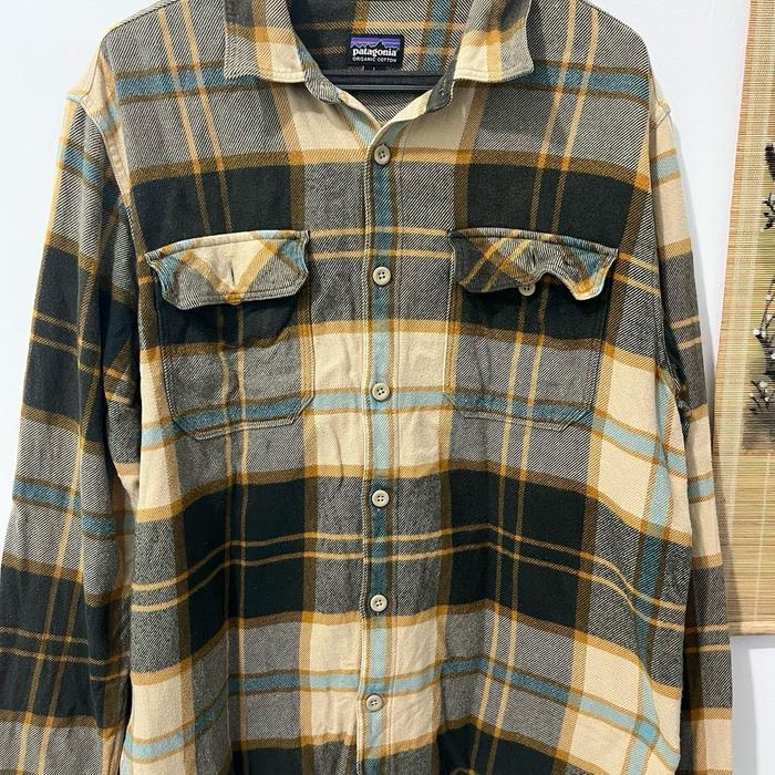 kemeja Patagonia original / flanel Pria Baju Nyaman