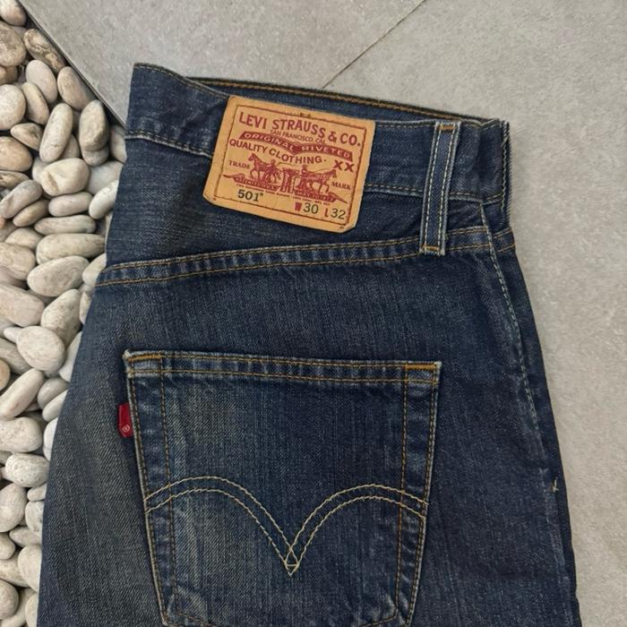 Celana levis 501 vintage usa denim second original