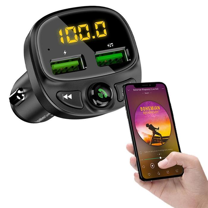 Wireless In-Car Blue Tooth FM Transmitter 5.0 Wireless FM Transmitter
