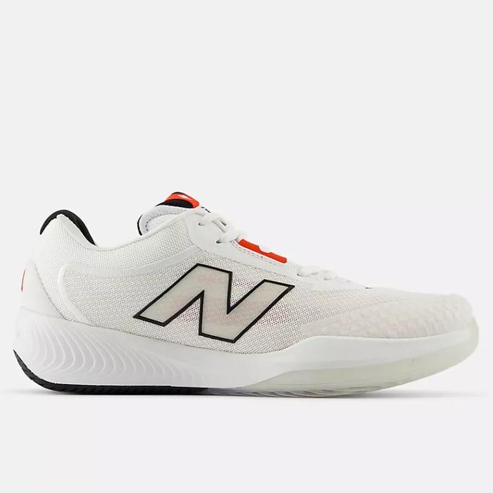 SEPATU TENIS NEW BALANCE FUELCELL 996V6 WHITE BLACK TEAM RED MCH996W6