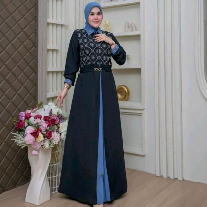 gamis abaya2 terbaru 3 model ples hijab