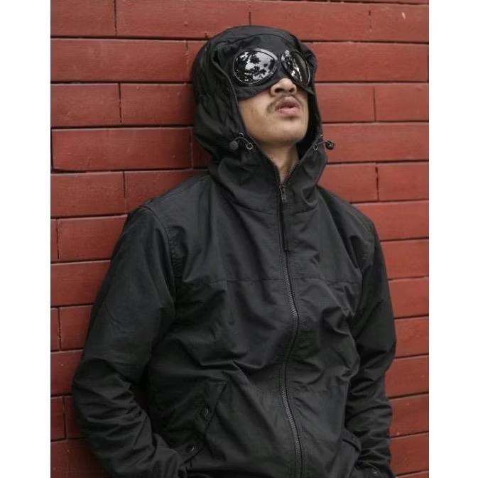 TROUBLEMAKER GOGGLE JACKET BLITZKRIEG BLACK - GOGGLE JACKET - OUTDOOR JACKET - CASUAL JACKET