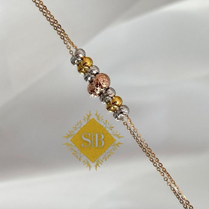 Gelang Serut Emas Muda 8K Perhiasan