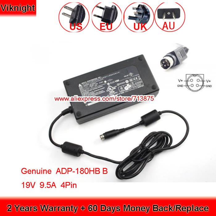 Genuine Delta ADP-180HB B 180W 19V 9.5A AC Adapter for ADP-180HBB 4