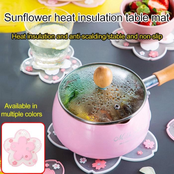 Charming Sunflower Table Protector Heatproof Placemat Cup Mat