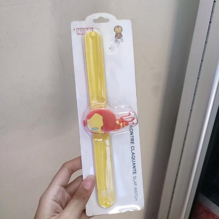 MINISO MARVEL IRON MAN KIDS WATCH JAM TANGAN ANAK LUCU IRONMAN 3D