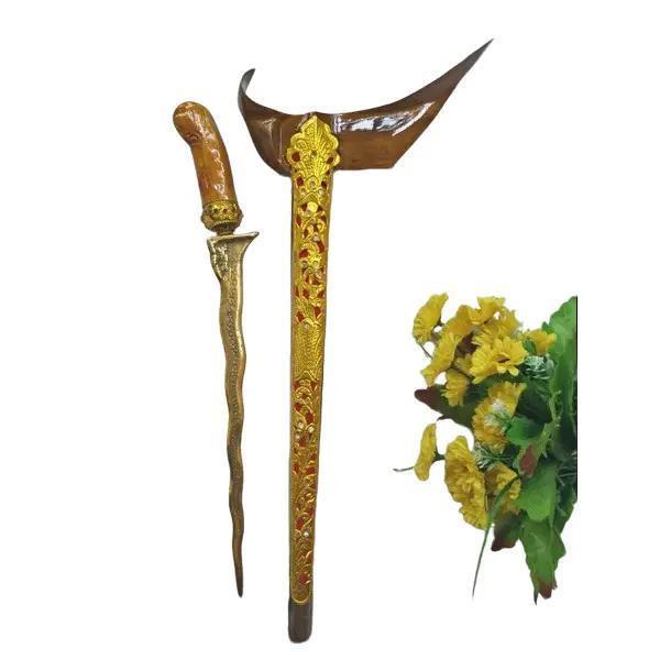 Keris Manten Aksesoris Pengantin Lelaki Adat Jawa