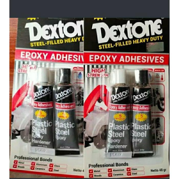 Lem Besi Dextone Steel 48g Lem Besi Serbaguna