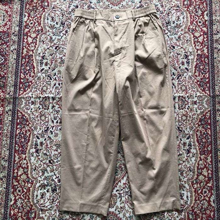 Celana 8 second tuck wide fit pants Casual work pants Hi355
