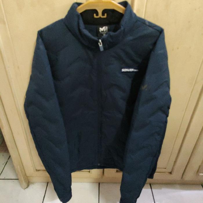Jaket bulu angsa millet seamless