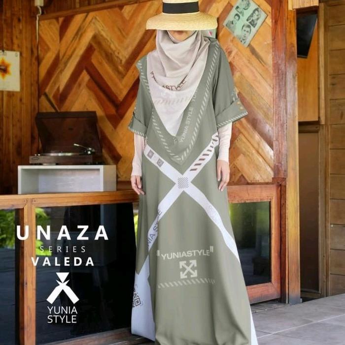 [YUNIA SYARI]GAMIS SET TERBARU "UNAZA" By Yunia Syari