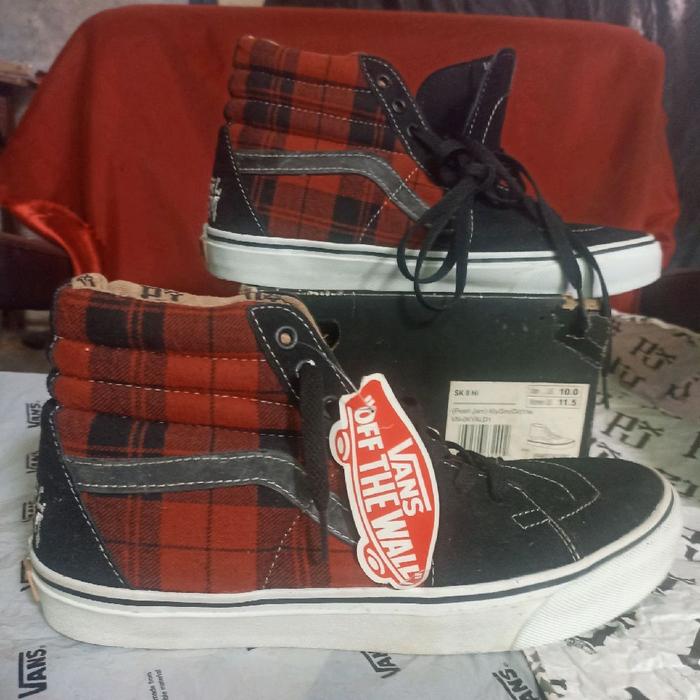 sepatu vans pearl jam sk8