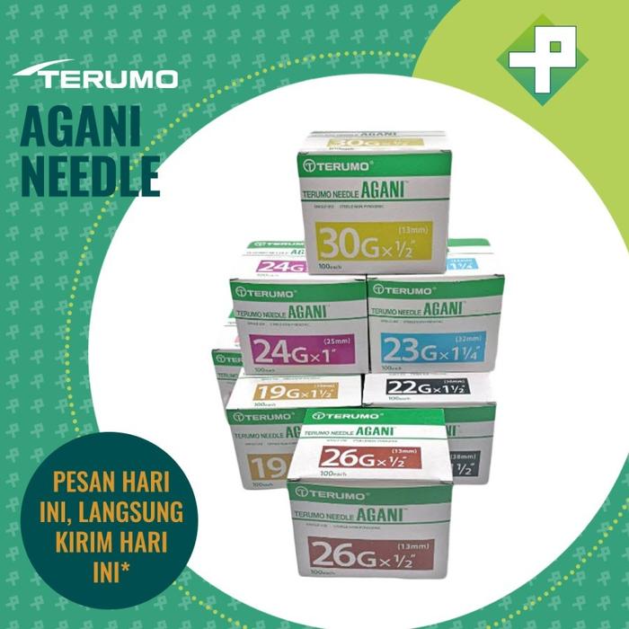 Terumo Needle Agani / Jarum Suntik Agani BOX