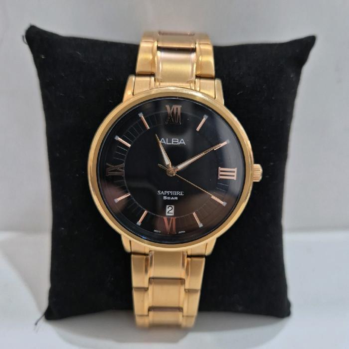 Alba AS9L58X1 rosegold pria original