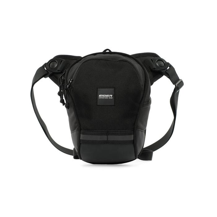 Eiger TAS PAHA EIGER PRESAGE REGULAR LEG BAG dilengkapi organizer Tas Pinggang Pria Wanita Hitam