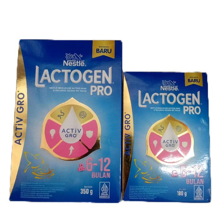 LACTOGEN ACTIV GRO 6-12 BULAN - SUSU FORMULA BAYI USIA 6-12 BULAN