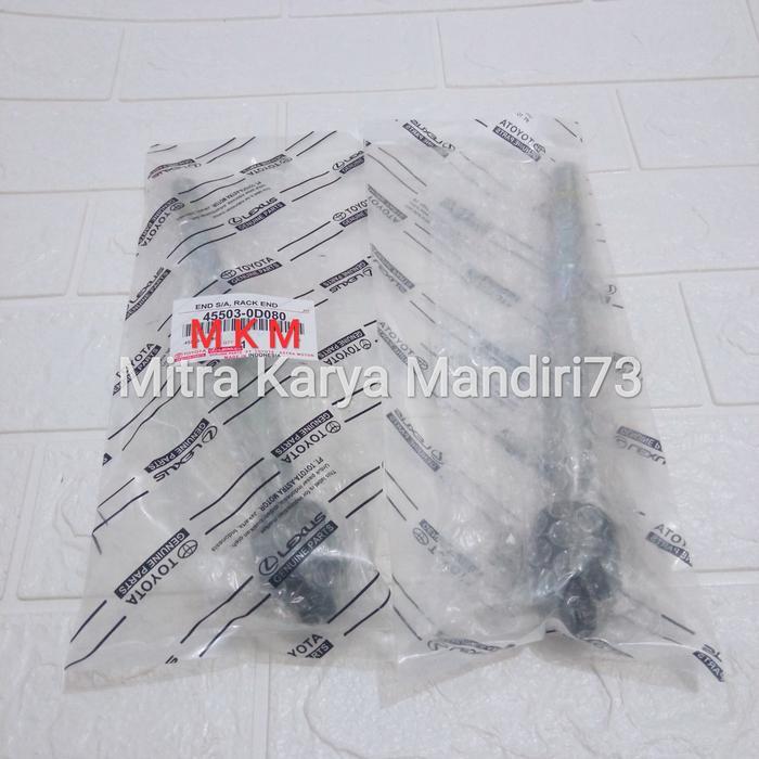 RACK END LONG TIE ROD TIROD TOYOTA YARIS NEW VIOS GEN2 GEN 2 ORIGINAL