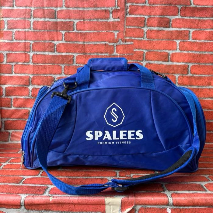 TAS SELEMPANG OLAHRAGA SPALEES NILON SECOND BRANDED BIRU / TAS TRAVEL BAG SELEMPANG PRIA WANITA / TA