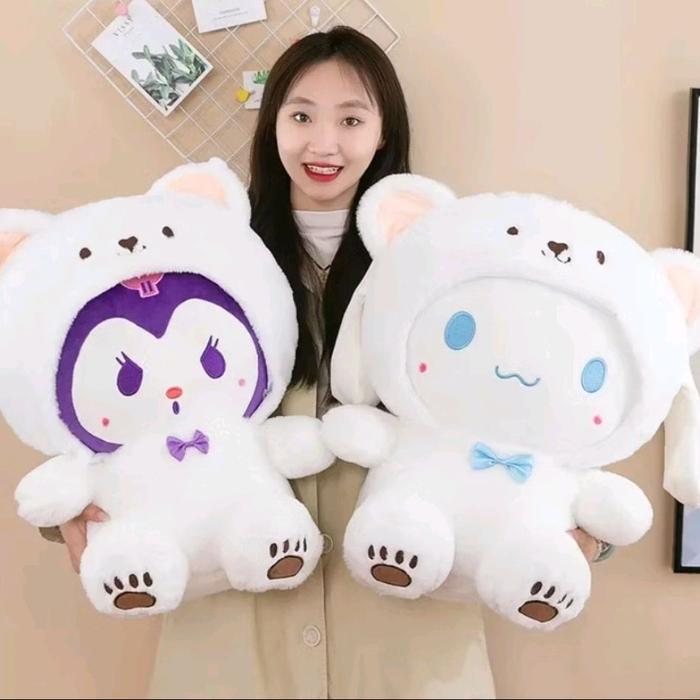 Boneka Chinamoroll kupluk ukuran jumbo 60cm