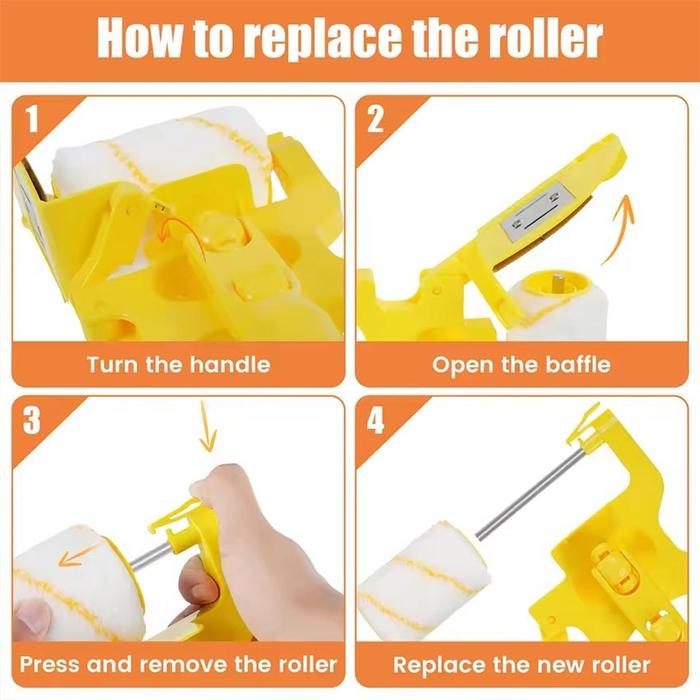 Paint Roller Cat Tembok Untuk Sudut Pinggir Tepi Dinding Edger / Kuas Lukis Kuas Koas Cat Pemisah Wa