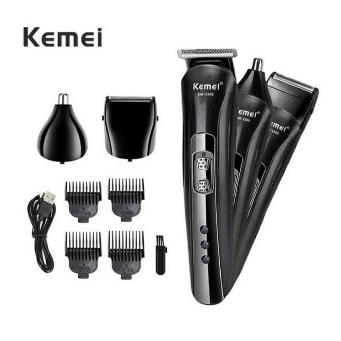 Alat Mesin Cukur Rambut Kumis Jenggot Clipper Kemei KM - 1506