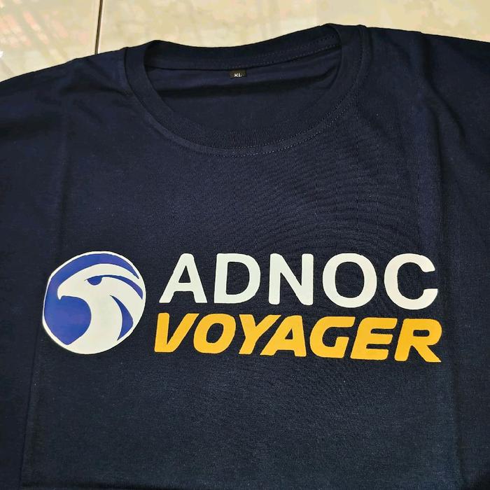 Kaos Tshirt mekanik oli Adnoc Voyager size XL
