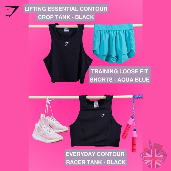 Gymshark Vital Seamless Women 2 IN 1 Shorts Celana Wanita 100%