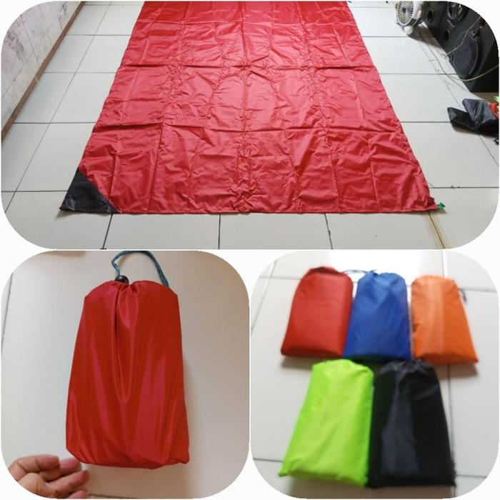 Fotprin alas tenda camping uk 200x150.tikar piknik dan acara outdoor