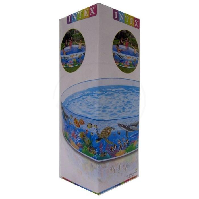 Kolam Renang anak JUMBO INTEX Tanpa Pompa 244cm SNAPSET POOL 58472