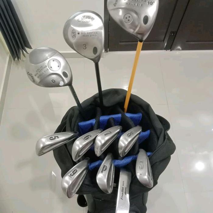 PREMIUM Stik golf bekas full set + bag