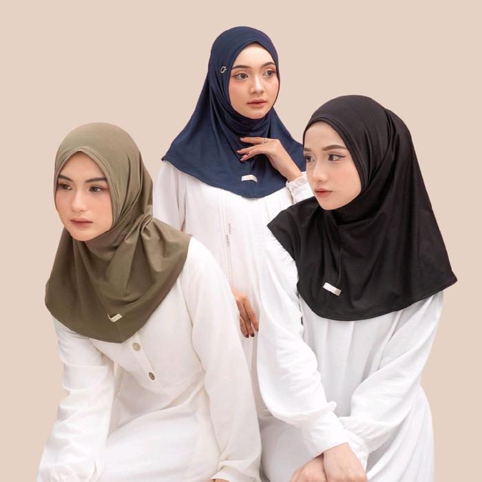 ZADA - Hijab Sport Elin Series - Bergo Sport Jersey Non Pad