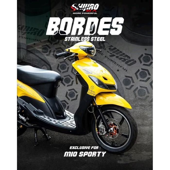 Bordes SHIJIRO Racing For Mio Sporty Mio Smile