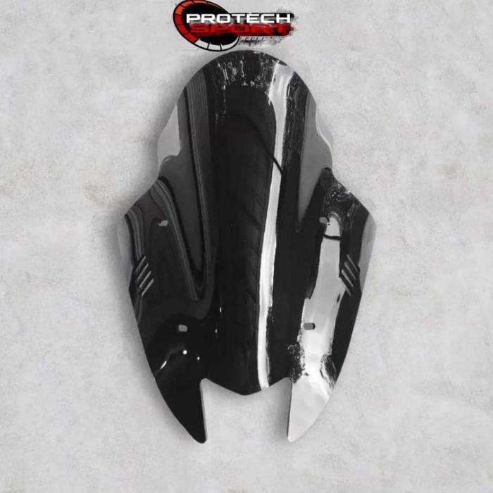 [Spin-R] Windshield Atau Visor Model TDR V2 Sirip 2mm Yamaha Nmax Old & Nmax New Baut