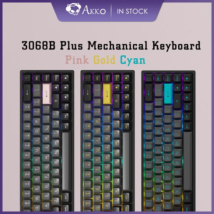 AKKO 3068B Plus Hot Swappable RGB Mechanical Gaming Keyboard