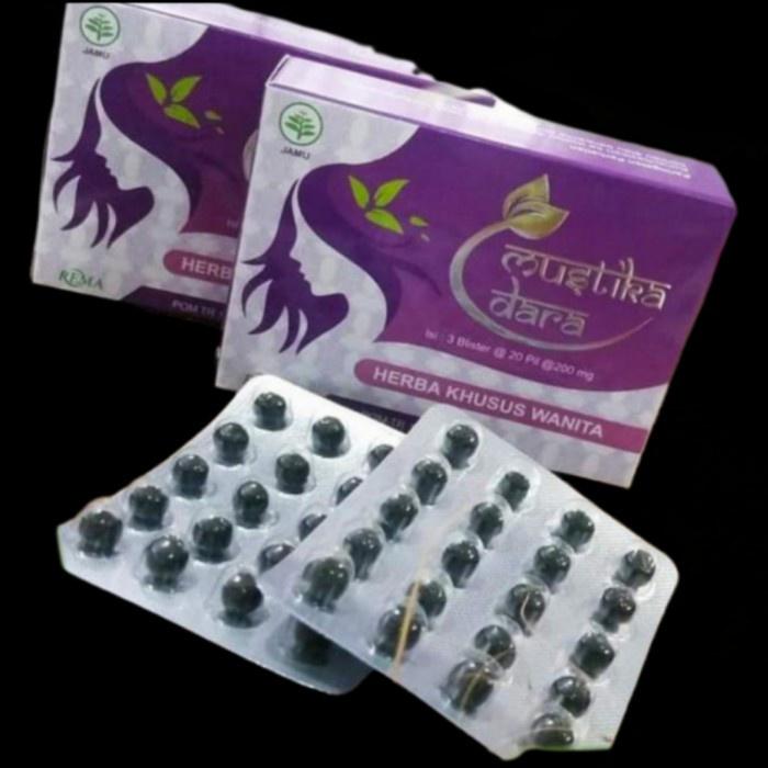 MUSTIKA DARA ORIGINAL - MAHKOTA DARA HERBAL - PIL OBAT KEWANITAAN MERAPATKAN DAN MENGHARUMKAN MISS V