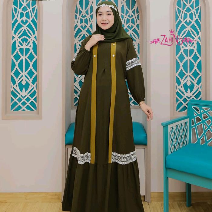 lyra dreess zahin ori zahin simpel elegan