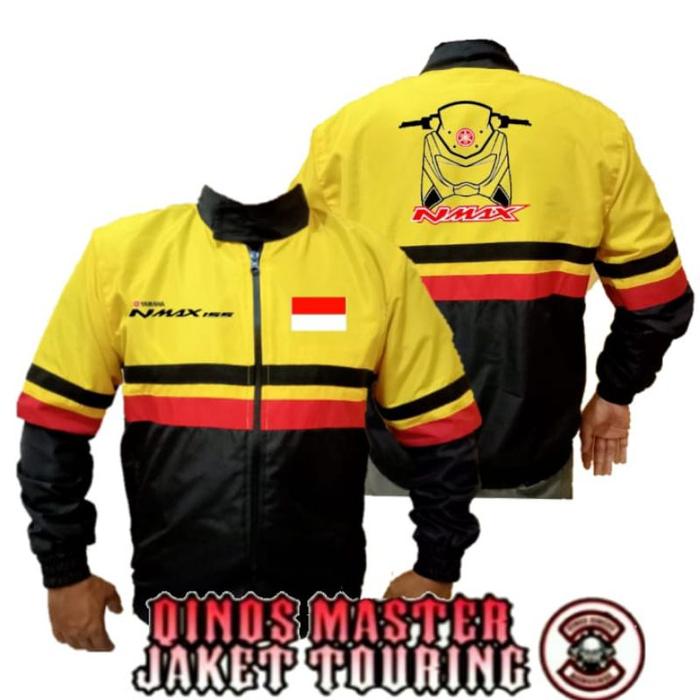Jaket Pria Yamaha Nmax Jaket motor Nmax Windproof