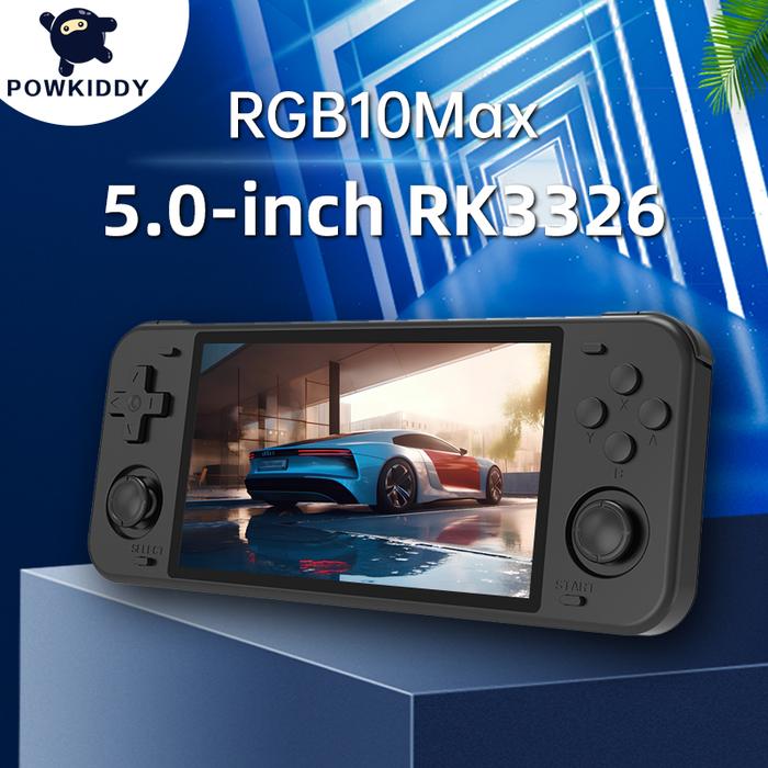 POWKIDDY RGB10max Retro Open Source System Handheld Game Console