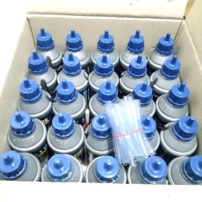 Cairan tubles X-1 TIRE 350ml cairan penambal Ban, cairan ban tubles.