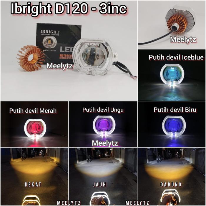 IBRIGHT D120 - Projie Biled Cut Off 3inc