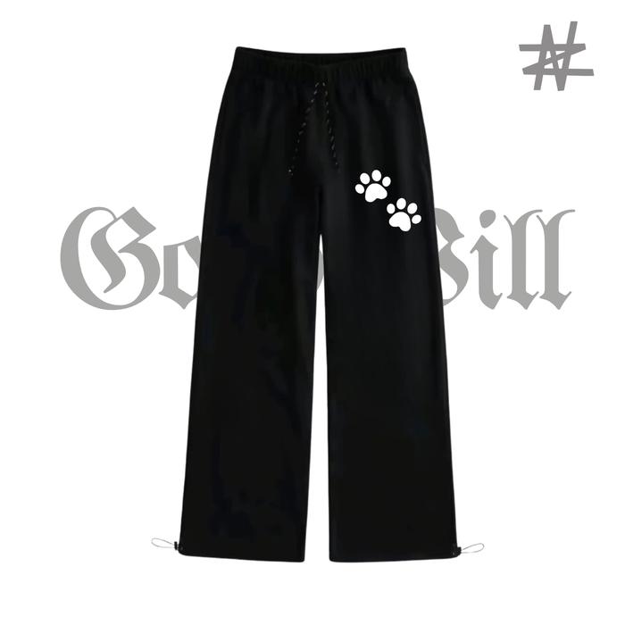 Goodwill.Z&N Celana Panjang Santai Hitam Pria Wanita Kekinian Viral Celana Sweatpants Baggy Loose fi