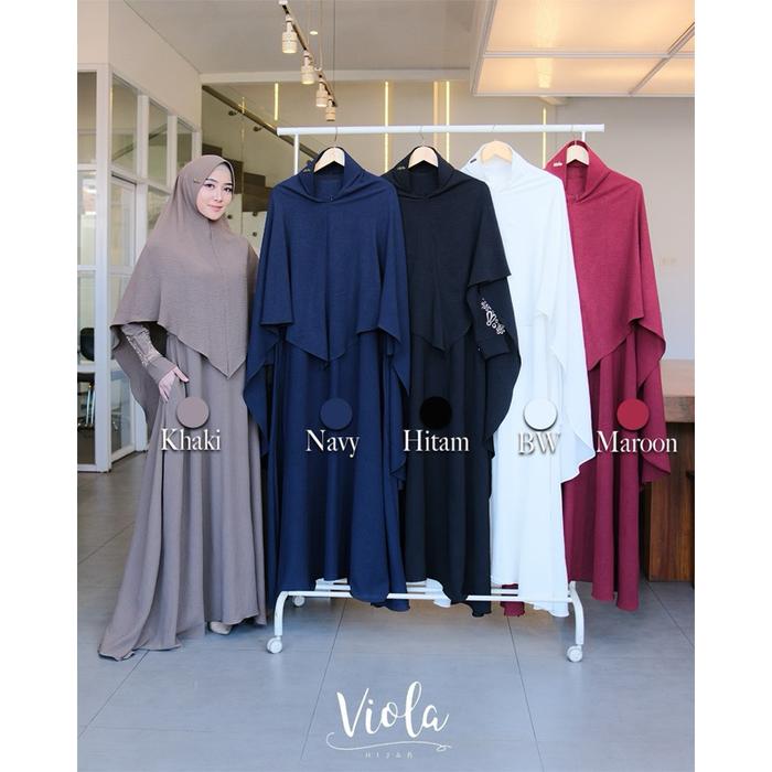 AYESHA DRESS BY VIOLA HIJAB/ DRESS VIOLA HIJAB MURAH