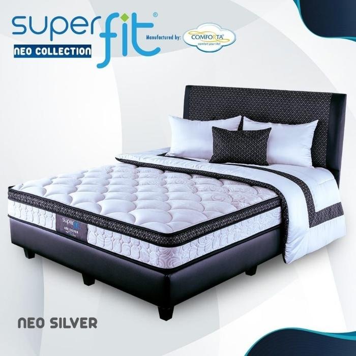 Kasur Springbed Comforta SuperFit Neo Silver 200 x 200 / 180 x 200 / 160 x 200 / 120 x 200 / 100 x 2