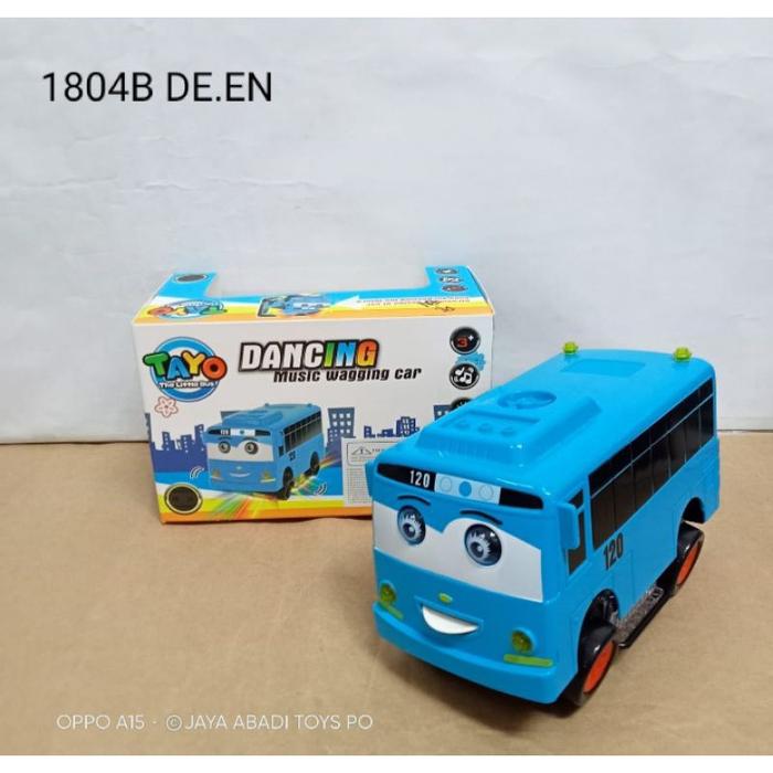 Mainan Bis Tayo Dancing Music Wagging Car Bus Tayo