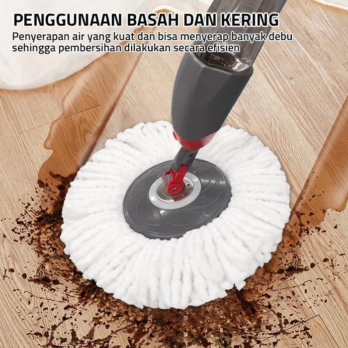 GM Bear Alat Pel Lantai Semprot Praktis 2256 - Pengepel Spray Mop Pel Lantai