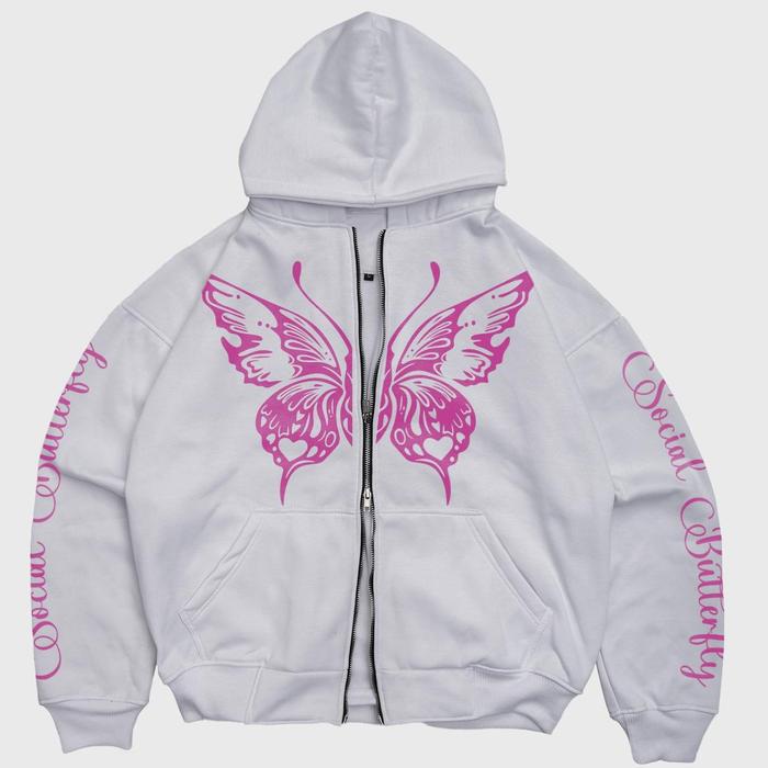 TRUTH | HOODIE DOUBLE ZIPPER BOXY OVERSIZE | SWORDTAIL FLEECE 280-300 GSM
